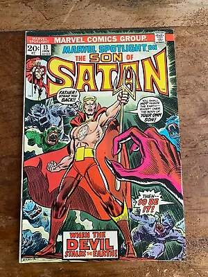 Buy Marvel Spotlight #13 (Marvel, 1973) Son Of Satan COMBINE SHIPPING 1 • 23.71£