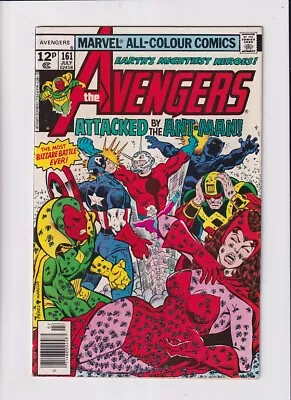 Buy Avengers (1963) # 161 UK Price (5.0-VGF) (1892516) Ant-Man, Ultron 1977 • 11.25£