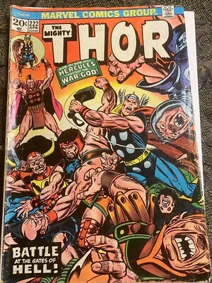 Buy Mighty Thor # 222 1974 • 1.60£