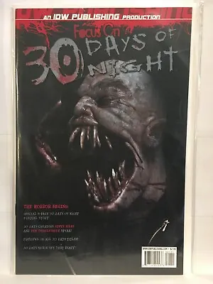 Buy 30 Days Of Night Focus On #1 VF/NM 1st Print IDW Comics • 3.50£