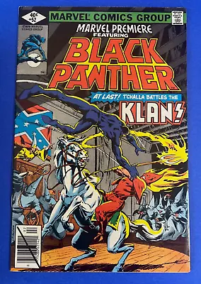 Buy Marvel Premier #52 Black Panther Comic Book KKK Story VF/NM • 15.21£
