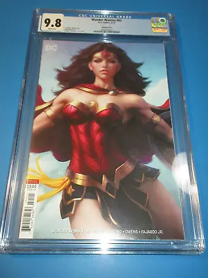 Buy Wonder Woman #65 Artgerm Lau Variant CGC 9.8 NM/M Gorgeous Gem Wow • 45.28£