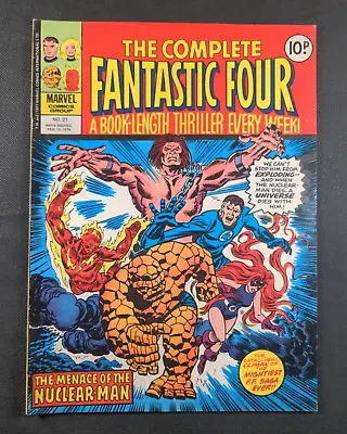 Buy Marvel Comics - The Complete Fantastic Four - Issue No 21 February 1978 • 5.95£