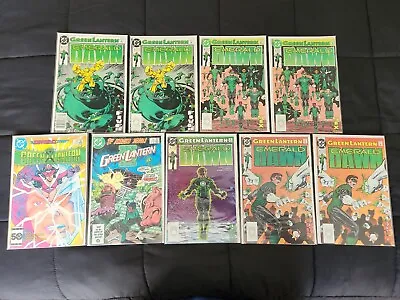 Buy Green Lantern Lot Of 9 Comics - #192 201 Emerald Dawn 1 4 (x2) 5 (x2) 6 (x2) • 19.74£