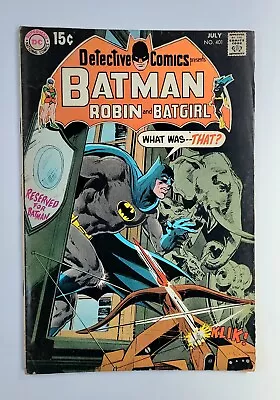 Buy Detective Comics 401 Bronze Age DC 1970 Batman Neal Adams Cover Batgirl Robin • 19.91£