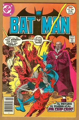 Buy Batman #284 VF- 7.5 (1977 DC) Jim Aparo Cover Dr. Tzin-Tzin • 11.04£