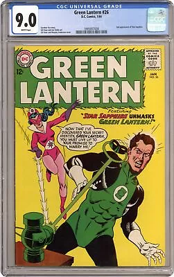 Buy Green Lantern #26 CGC 9.0 1964 3985007008 • 349.61£