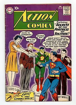 Buy Action Comics #261 VG- 3.5 1960 1st App. Streaky The Super Cat, 1st X-kryptonite • 68.05£