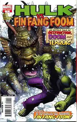 Buy Hulk Vs. Fin Fang Foom #1 VF/NM; Marvel | Reprints Strange Tales 89 - We Combine • 16£