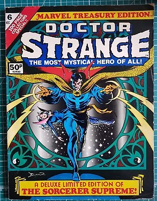 Buy Doctor Strange Marvel Treasury Edition Steve Ditko Art #6 (1975) 100 Pages • 21£