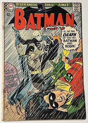 Buy BATMAN #180  - Silver Age 1966 - 1ST APPEARANCE OF DEATH-MAN - DC Comics HOT • 23.99£