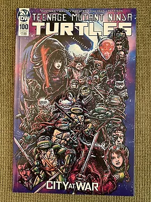 Buy Teenage Mutant Ninja Turtles #100 (2019) • Kevin Eastman Variant Cover C • IDW • 7.14£