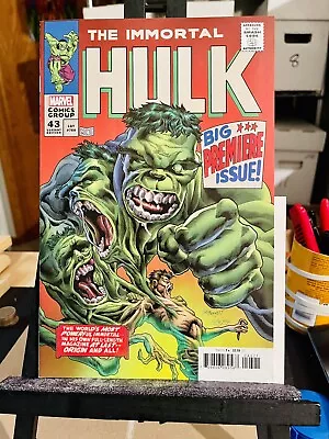 Buy Immortal Hulk #43 (recalled Anti-semitic Error)(bennett Homage Variant) • 13.59£