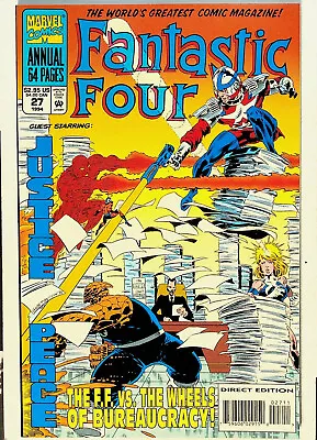 Buy Fantastic Four Annual # 27 1994 High Grade! • 3.15£