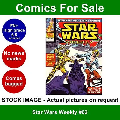 Buy Star Wars Weekly #62 Comic - FN/VFN Clean 02 May 1979 - Marvel UK • 5.99£