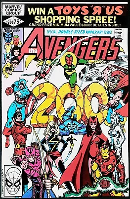 Buy Avengers #200 (1980) KEY *Double Sized Anniversay Issue* - Very Fine Range • 19.19£