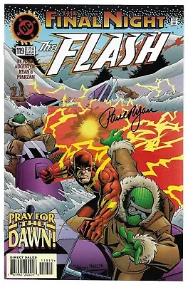 Buy Flash 119 Signed Paul Ryan Autographed DC Final Night Batman Shazam Mark Waid • 23.65£