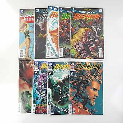 Buy Aquaman #21 22 22 25 32 33 35 35 36 Rebirth Variant Lot (2017 DC Comics) • 15.83£
