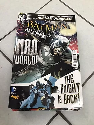 Buy DC Comics Batman Arkham Issue 10 Oct 2014 Derek Dark Mad World Dark Knight Back • 3£