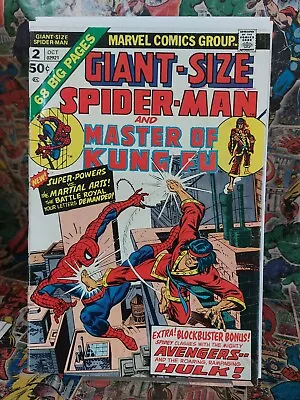 Buy Giant-Size Spider-Man And Master Of Kung Fu #2 FN+ Marvel • 29.95£