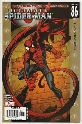 Buy Ultimate Spider-Man #86 - Marvel 2006 - Cover By Mark Bagley [Ft Silver Sable] • 8.39£
