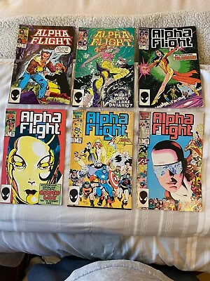 Buy Marvel Comics Alpha Flight Singles Take Your Pick 2.50-4.00 • 2.39£