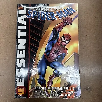 Buy ESSENTIAL Amazing Spider-Man VOL 5 (2002) COLLECTS #90-113 B&W TPB MARVEL COMICS • 14.97£
