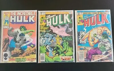 Buy Incredible Hulk #254, 285 & 326 1980s • 0.99£