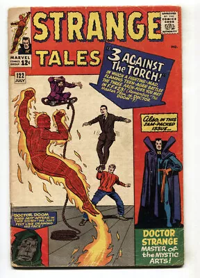 Buy Strange Tales #122--human Torch--silver Age--marvel--1964--vg- • 39.14£