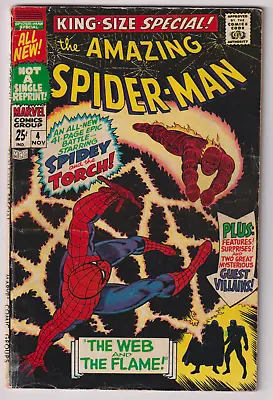 Buy Amazing Spider-Man Annual! Issue #4! 3rd Appearance Of Mysterio In Costume! • 14.21£