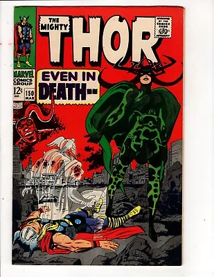 Buy Mighty Thor #150,151(lot)1968(this Book Has Minor Restoration See Description) • 53.08£