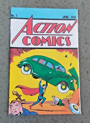 Buy Action Comics # 1-june 1938-italian Reprint-mondadori-2012-great-sw13 • 17.10£