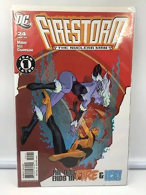 Buy 2008 DC Comics Firestorm The Nuclear Man Day Ends In Fire & Ice #24 • 5.53£