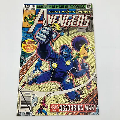 Buy Avengers #184 Marvel 1979 Absorbing Man Death On The Hudson! Byrne Art Newsstand • 6£