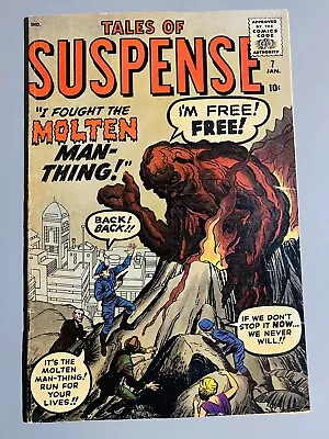Buy **KILLER GRADE** Tales Of Suspense #7 Marvel, 1960 - Kirby, Ditko - 1st Print • 220.17£