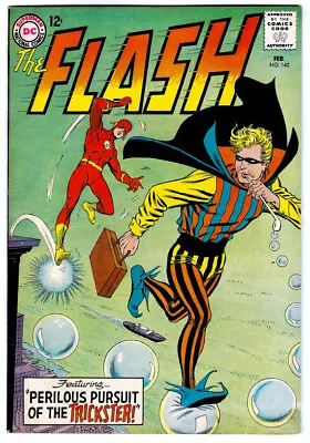 Buy THE FLASH #142 In VF Condition A 1964 Silver Age DC Comic With THE TRICKSTER • 51.39£