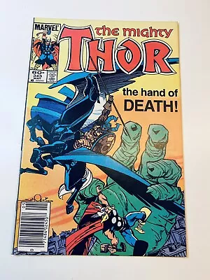 Buy The Mighty Thor #343 NM NEWSSTAND (Marvel 1984) 1st Print • 8£