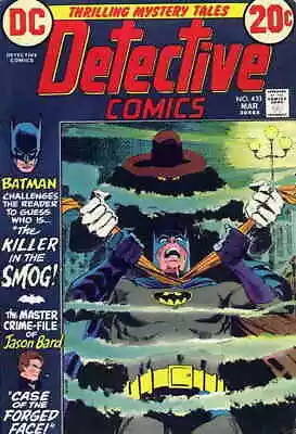 Buy Detective Comics #433 VG; DC | Low Grade - Batman Jason Bard March 1973 - We Com • 6.80£