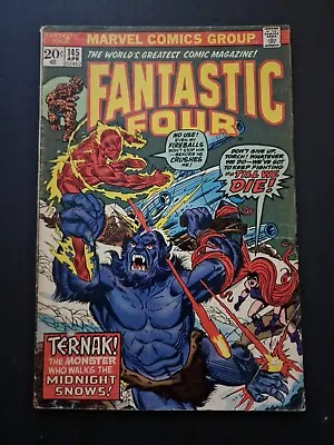 Buy Fantastic Four 145 Apr 1974 The Torch & Medusa Battle Ternak At The Worlds End!! • 8.99£