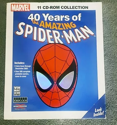 Buy Amazing Spider-Man,   40 Years 500 Complete (C2C) Issues On 11 CD-ROMS MARVEL • 25£