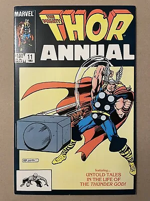 Buy Thor Annual #11 - 1983. 1st Appearance Of Eitri. Origin Of Thor. • 12.05£