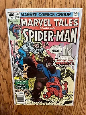 Buy Marvel Tales 116 Starring Spider-Man Marvel Comics Group 6.0 E22-42 • 7.99£