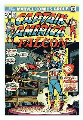 Buy Captain America #168 FN/VF 7.0 1973 • 25.29£