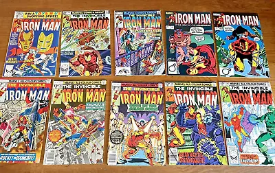 Buy 10 Vintage Iron Man Marvel Comics - 1970s & 1980s  Bronze Age Job Lot Bundle • 25£