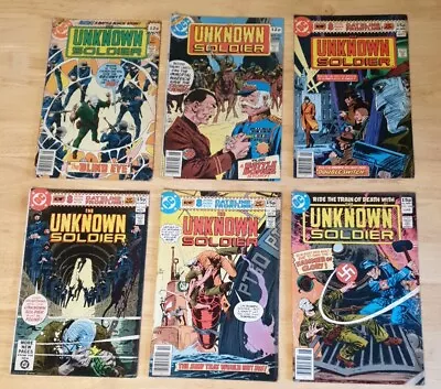 Buy 6x Vintage DC The Unknown Soldier Comics No.227 No.228 No.240 No.243 No244 No245 • 24.99£