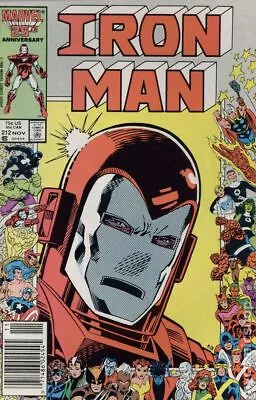 Buy Iron Man #212N VG 1986 Stock Image Low Grade • 2.64£