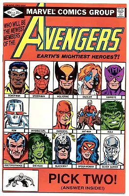 Buy AVENGERS #221 VF/NM, Hawkeye & She-Hulk Join, Marvel Comics 1982 • 31.62£