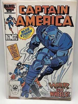 Buy CAPTAIN AMERICA #318 (June 1986 Marvel) C6 • 5.54£