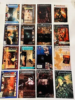 Buy Lot Of 87 Sandman #1-75 Complete Set (-6 ) + Minis Dc 1991 Neil Gaiman Fn+ • 260.13£