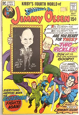 Buy Superman's Pal Jimmy Olsen . # 139. July 1971. Jack Kirby-cover. Fn. 6.0. • 8.09£